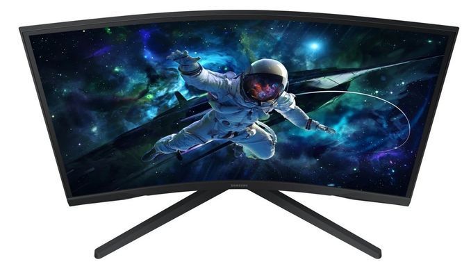 Samsung Монітор Samsung 27" Odyssey G55C 2xHDMI, DP, VA, 2560x1440, 165Hz, 1ms, CURVED LS27CG550EIXUA фото