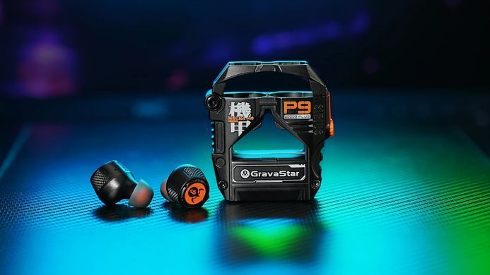 GravaStar Навушники TWS Sirius Plus, BT 5.3, чорний GSP9PLUS_BLK фото