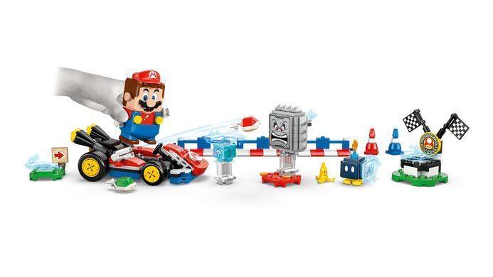LEGO Конструктор Super Mario Mario Kart &ndash; Interactive LEGO&reg; Mario та Standard Kart 72043 фото