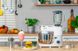 Gorenje Кухонна машина, 1000Вт, чаша-метал, корпус-пластик+метал, насадок-6, білий 11 - магазин Coolbaba Toys