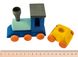 Підсвічник святковий nic дерев'яний Поїзд прямий 5 - магазин Coolbaba Toys