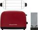 Russell Hobbs Тостер Colours Plus, 1600Вт, нержав., підігрів,разморозка, червоний