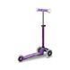 Самокат MICRO серии "Mini Deluxe Magic" &ndash; ФИОЛЕТОВЫЙ (до 50 kg, 3-х колесный, свет) 3 - магазин Coolbaba Toys