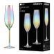 ARDESTO Champagne glasses set Black Mars 250ml, 2pcs, glass, transparent 4 - магазин Coolbaba Toys