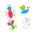 Гуаш серії "Еко" - ЯСКРАВА ПАЛІТРА (6 кольорів, в пластикових баночках) 3 - магазин Coolbaba Toys