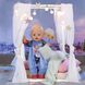 Одяг для ляльки BABY BORN серії "День Народження"- СВЯТКОВИЙ КОМБІНЕЗОН (на 43 cm, синій) 4 - магазин Coolbaba Toys