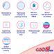 Підгузки GOO.N Plus для дітей 9-14 кг (розмір L, на липучках, унісекс, 44 шт) 3 - магазин Coolbaba Toys