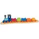 Підсвічник святковий nic дерев'яний Поїзд прямий 1 - магазин Coolbaba Toys