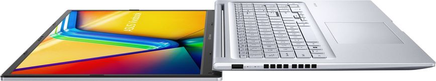 ASUS Ноутбук Vivobook 17X M3704YA-AU092 17.3" FHD IPS, AMD R5-7530U, 16GB, F1TB, UMA, noOS, Серебристый 90NB1191-M00400 фото