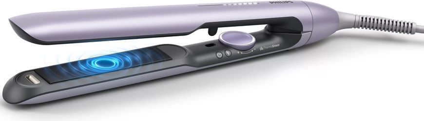 Philips Випрямитель 7000 Series, темп.режимов-12, 120-230С, пластины с аргановым маслом, чехол, керамика, фиолетовый BHS742/00 фото
