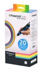 Polaroid Набор нити 1.75мм PLA для ручки 3D Polaroid PLAY (20 цветов) PL-2500-00 фото