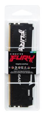 Kingston Пам'ять ПК Kingston DDR5 32GB 5600 FURY Beast RGB KF556C36BBE2A-32 фото