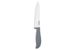 Нож керамический поварской Ardesto Fresh 27.5 см, серый, керамика/пластик AR2127CG фото