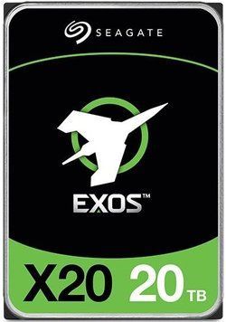 Seagate Жесткий диск 20TB 3.5" 7200 256MB SATA Exos X20 ST20000NM007D фото