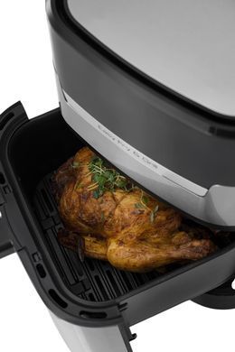 Tefal Мультипіч OBH Nordica EasyFry&Grill, 1550Вт, чаша-4.2л, сенсорне керув., від 40&deg;C до 200&deg;C, пластик, чорно-сірий AG505DS0 фото