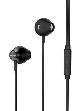 Philips Навушники In-ear TAUE101 3.5 mini-jack, Mic, Чорний TAUE101BK/00 фото