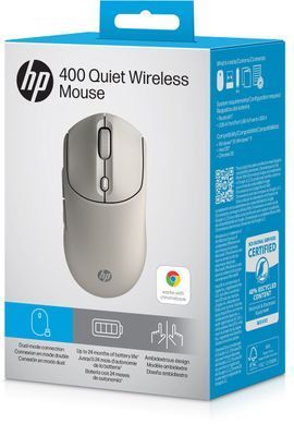 HP Миша HP 400 Quiet, WL/BT, кленовий AZ7B6AA фото