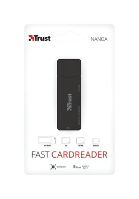 Кардрідер Trust Nanga USB 3.1 Card Reader 21935_TRUST фото