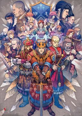 GoodLoot Пазл Gaming: The Witcher Northern Realms 500 ел. 5908305246756 фото