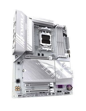 Gigabyte Материнская плата B850 A ELITE WF7 ICE sAM5 B850 4xDDR5 M.2 Wi-Fi BT DP Type-C ATX B850_A_ELITE_WF7_ICE фото
