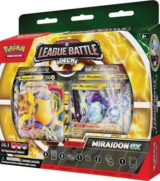 Pokemon TCG Коллекционная карточная игра Pokemon: Miraidon ex League Battle Deck 820650852732 фото