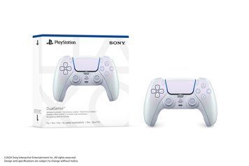 PlayStation Геймпад 5 Dualsense BT, Chrome Pearl 1000044446 фото