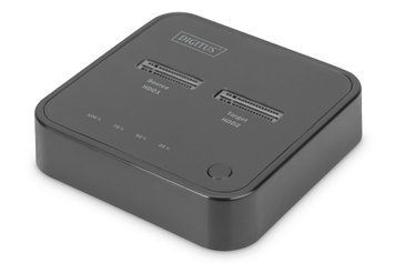 Digitus Док-станція DIGITUS Dual M.2 NVMe SSD USB Type-C 3.2 Black DA-71545 фото