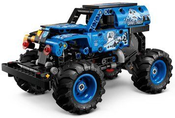 LEGO Конструктор LEGO Technic Monster Jam&trade; Grave Digger&trade; Вогонь і лід 42219 фото