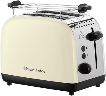 Russell Hobbs Тостер Colours Plus, 1600Вт, нержав., підігрів,разморозка, бежевий