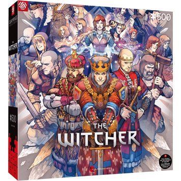 GoodLoot Пазл Gaming: The Witcher Northern Realms 500 ел. 5908305246756 фото