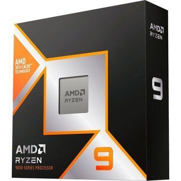 AMD Центральний процесор Ryzen 9 9950X3D 16C/32T 4.3/5.7GHz Boost 128Mb Radeon Graphics AM5 170W w/o cooler Box 100-100000719WOF фото