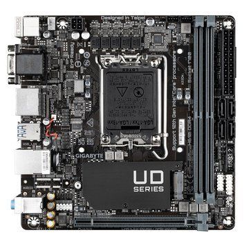 Gigabyte Материнская плата H610I DDR4 s1700 H610 2xDDR4 M.2 HDMI D-Sub mITX H610I_DDR4 фото