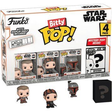 Funko Набір подарунковий Funko POP (Bitty): Mandalorian 4PK - Marshal 75453 фото