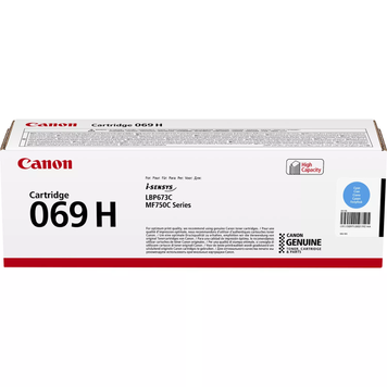 Картридж Canon 069H MF752Cdw/MF754Cdw/LBP673Cdw Cyan (5500 стор.) 5097C002 фото
