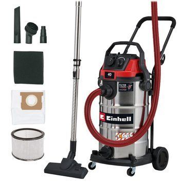 Einhell Пилосос професійний Einhell TE-VC 4090 SACL 1150Вт 225мБар 40л 10.1кг 2347445 фото