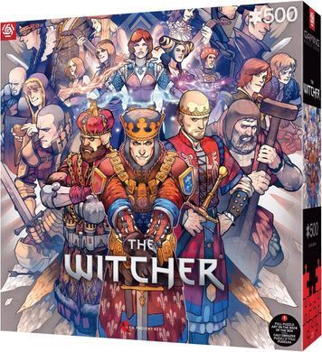 GoodLoot Пазл Gaming: The Witcher Northern Realms 500 ел. 5908305246756 фото