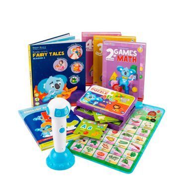 Smart Koala Ручка інтерактивна з книгами English, Математика, Додатками SKS0123BW_BUNDLE фото