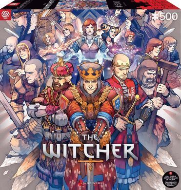 GoodLoot Пазл Gaming: The Witcher Northern Realms 500 ел. 5908305246756 фото