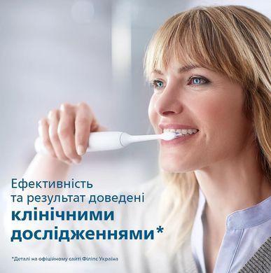 Philips Щітка зубна електр., ProtectiveClean 5100, 62т. колив/хв, насадок-2, футляр, білий HX6857/28 фото