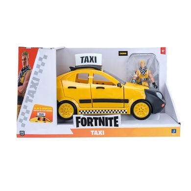 Ігровий набір Fortnite Joy Ride Vehicle Taxi Cab, автомобіль і фігурка FNT0817 фото