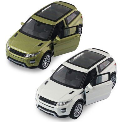 Автомодель - LAND ROVER RANGE ROVER EVOQUE (білий, зелений) 250388W фото
