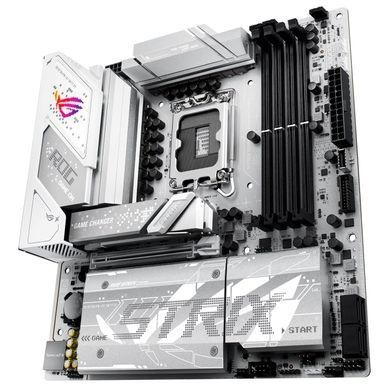 ASUS Материнcкая плата ROG STRIX B860-G GAMING WIFI s1851 B860 4xDDR5 M.2 DP HDMI USB Type-C Wi-Fi BT mATX белый 90MB1JF0-M0EAY0 фото