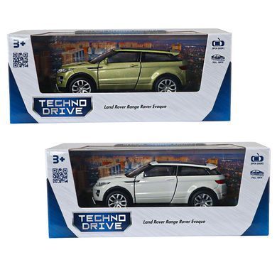 Автомодель - LAND ROVER RANGE ROVER EVOQUE (білий, зелений) 250388W фото