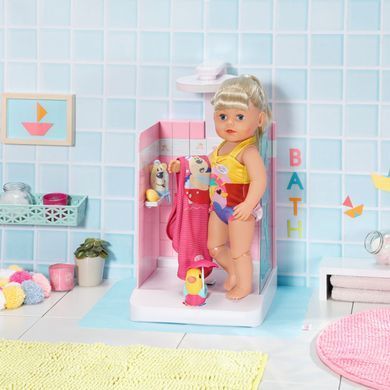 Автоматическая душевая кабинка для куклы BABY BORN - КУПАЕМСЯ С УТОЧКОЙ 830604 фото