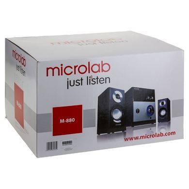 Microlab Акустична система M-880 2.1, 59W, mini-jack, чорний M-880 фото