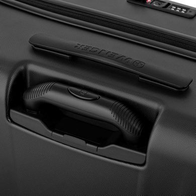 Wenger Валіза Wenger Skyon Hardside Large, велика, полікарбонат, TSA, 4 колеса, розширення, чорний 653566 фото