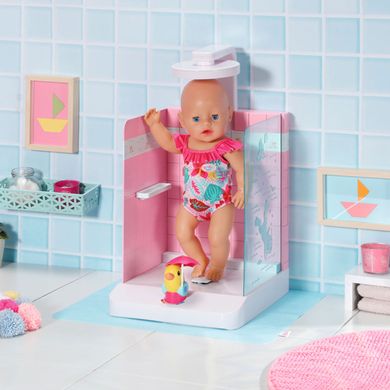 Автоматическая душевая кабинка для куклы BABY BORN - КУПАЕМСЯ С УТОЧКОЙ 830604 фото