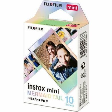 Фотопапір Fujifilm INSTAX MINI FILM MERMAID TAIL (54х86мм 10шт) 16648402 фото
