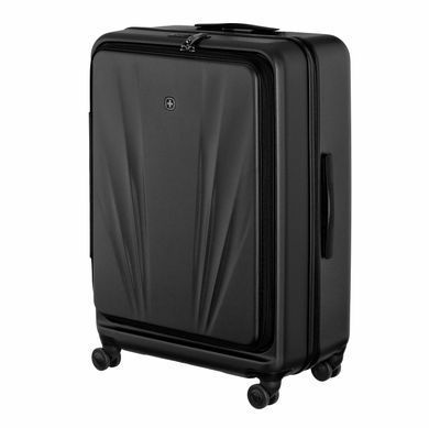 Wenger Валіза Wenger Skyon Hardside Large, велика, полікарбонат, TSA, 4 колеса, розширення, чорний 653566 фото