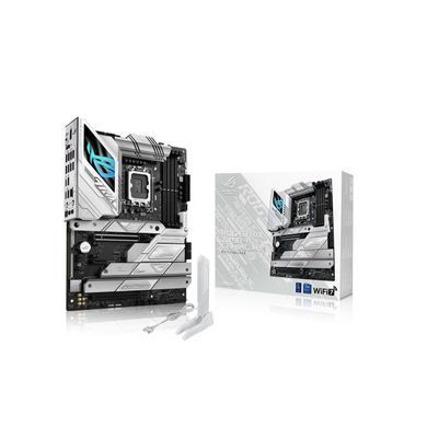 ASUS Материнcкая плата ROG STRIX Z790-A GAMING WIFI II s1700 Z790 4xDDR5 M.2 HDMI DP Wi-Fi BT белый ATX 90MB1FN0-M0EAY0 фото